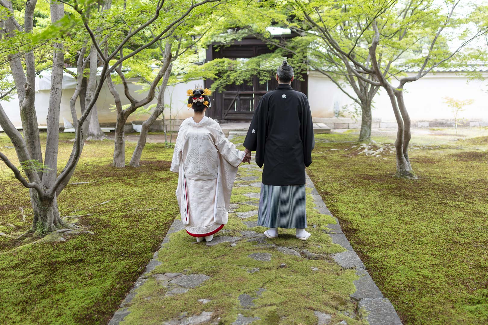 Kimono de cérémonie japonais à Kyoto